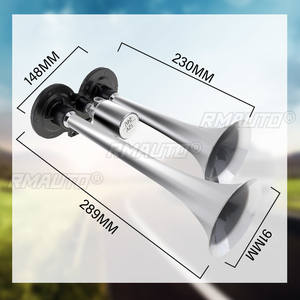 Bocina de Aire para Auto de 1000DB, Súper Fuerte, Doble Tubo, Universal para Automóvil, Tren, Camión, Motocicleta - Product Image 3