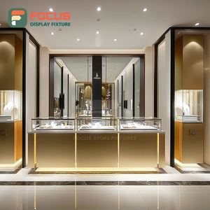 Vitrina Minimalista para Joyería, Panel de Vidrio Templado, Mueble para Exhibición de Joyas en Espacios de Boutique - Product Image 2