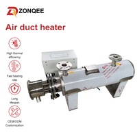 Chauffe-air électrique à circulation horizontale IP65 DN1200 600KW personnalisé 380V