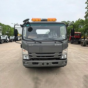 I-suzu KV600 4X2 4t 5t Road <b>Flatbed</b> Wrecker Towing Tow <b>Truck</b> Good Quality - Product Image 4