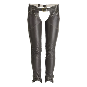 Equestrian Horse <b>Riding</b> and Biker English Full <b>Chaps</b> Premium Quality Genuine Leather Customizable SURGIGYNE - Product Image 1