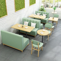 Table de restaurant moderne de luxe, base en métal noir robuste, table de salle à manger commerciale, table de café écologique pour l'extérieur, bistro, café