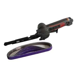 เครื่องขัดทรายสายพานนิวเมติกขนาดกะทัดรัดสำหรับการขัดทราย - Product Image 3