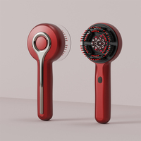Usine traitement personnel repousse brosse dispositif Anti perte de cheveux cuir chevelu masseur rouge lumière LED Vibration croissance des cheveux peigne 1400mAh