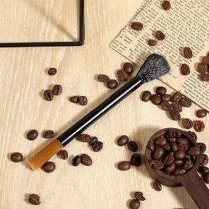 แปรงกาแฟแบบสองหัว ขนแปรงไนลอน สำหรับทำความสะอาดเครื่องบดและเครื่องชง รุ่น Y268880 - Product Image 4