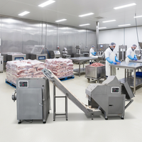 Máquina Procesadora de Carne Helper, 5 Toneladas/h, Alta Capacidad, Descongeladora de Bloques de Carne Congelada, Nuevo Motor Eléctrico, Rebanadora de Carne Congelada