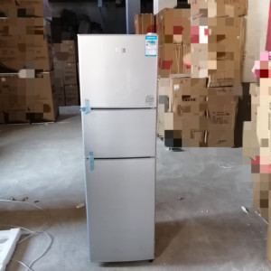 New Three-door Compressor <b>Refrigerator</b> Home Bottom Freezer Large Capacity 206 Litre Factory Sales Price Is Cheap <b>Refrigerator</b> - Product Image 1