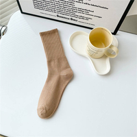 Fabricant de chaussettes d'entraînement de sport personnalisées avec logo Chaussettes de sport personnalisées 80% coton 15% polyester 5% élasthanne
