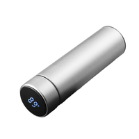 Vente en gros 17 oz bouteille d'eau en acier inoxydable tactile affichage de la température nouveau Design infuseur tasse thé accessoires pour l'eau bouillante