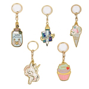 Fabricante de Llaveros, Suministro al por Mayor de Llaveros Metálicos de Aleación de Zinc, Llaveros Promocionales con Diseño de Auto, Accesorios Personalizados con Esmalte - Product Image 3