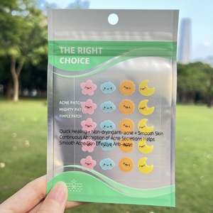 Cartoon-Shaped 12mm Hydrocolloid Acne Patches Collagen Cross-Border Hot-Selling Bulk OEM/ODM Private Label Physical Acne <strong>Removal</strong> - Product Image 6