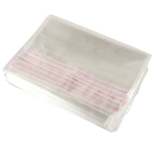 Pochettes réutilisables en BOPP personnalisables avec impression en héliogravure, épaisseur 2 mil, acceptent les commandes personnalisées - Product Image 1