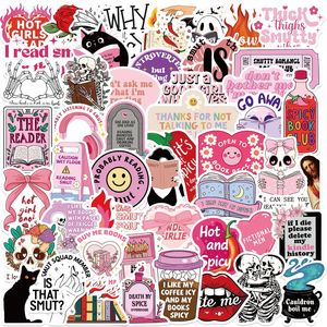 Adesivi Ecologici per Amanti dei Libri, 50 Pezzi in Vinile per Decorare Cover di Telefoni e Skateboard - Product Image 6
