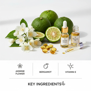 Loción Facial Hidratante y Revitalizante OEM ODM 60g con Bergamota, Jazmín y Vitamina E, Ligera, Humectante, con Logotipo Personalizado para Piel Normal - Product Image 5