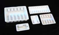 4-station automatische ABS HIPS BOPS plaatdruk-vormmachine voor kunststof thermoforming