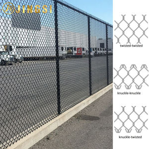Clôture en treillis métallique pour terrains de basketball, clôture cyclonique en fil de fer, clôture grillagée galvanisée de 4, 6 et 8 pieds pour la protection des pentes - Product Image 4