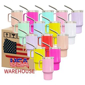 Vaso de chupito mini de 3 oz en colores pastel con asa y pajita metálica para whisky, tequila, vodka, bodas, fiestas y celebraciones. - Product Image 4