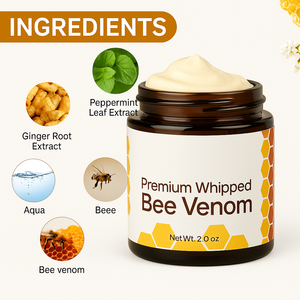 Crème au venin d'abeille pour le soin complet de la peau du corps et du visage, personnalisée OEM/ODM, avec soulagement de la douleur - Product Image 2