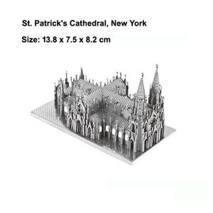 Série de puzzles en métal 3D, Notre-Dame, Château de la <span class=keywords><strong>Belle</strong></span> <span class=keywords><strong>au</strong></span> <span class=keywords><strong>Bois</strong></span> <span class=keywords><strong>Dormant</strong></span> et Chrysler Building, 51 à 100 pièces, à partir de 14 ans, modè<span class=keywords><strong>le</strong></span> de collection - Product Image 5