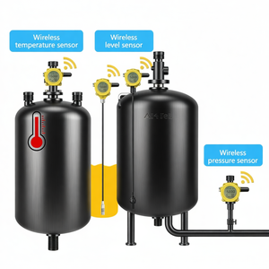 Indicador de Nivel de Agua Inalámbrico de Acero Inoxidable, Sensor 4G/Lora para Tanques de Combustible/Líquidos con Precisión del 0.2%, Rango de -1~20 bar - Product Image 2