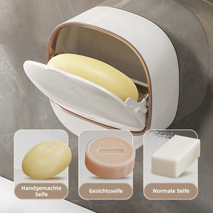 Boîte à Savon Murale Multifonctionnelle en Plastique ABS de Haute Qualité pour Salon – Modèle Tendance Sans Perçage pour Rangement – Ventes Flash Transfrontalières - Product Image 3