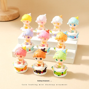 صديقة للأعمار الملونة ماكارون إبداعية كعكة ديدي لطيف هدية عيد الميلاد أصدقاء ديي البلاستيك مقياس ولسن 7-12 - Product Image 4