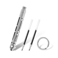 Stylo en titane stylo brise-vitre tactique recharge de stylo à bille Parker lourd pour cadeaux créatifs pour Camping et randonnée stylo EDC