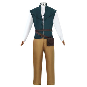 Conjunto de Disfraz de Flynn Rider para Adultos, Traje de Príncipe Enredado para Juego de Rol, Verano 2025, Mercado Europeo y Americano - Product Image 1