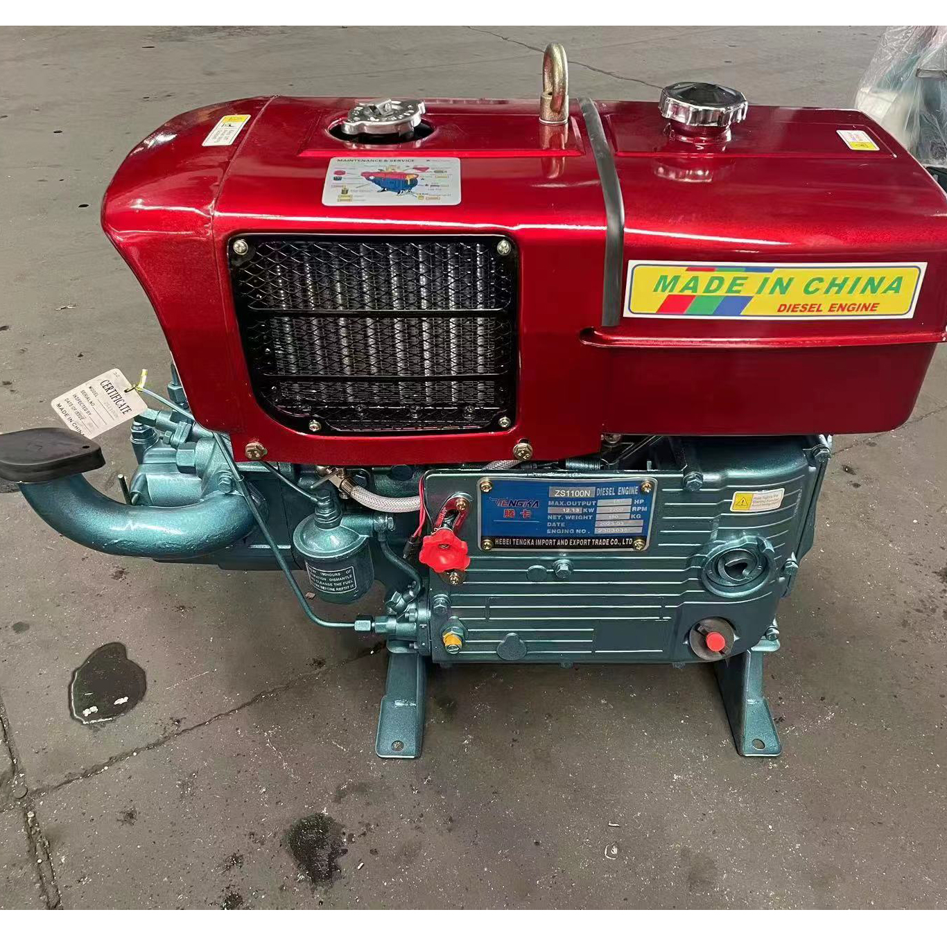 Tengka Chang Fa ZS 195 ZS 1130 25 Hp Diesel Engine for Marine