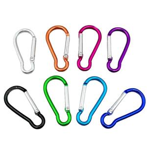 Mousqueton en alliage d'aluminium en forme de gourde, crochet à dégagement rapide de 8mm pour la randonnée, clip pour bouteille d'eau, utilisation universelle - Product Image 4