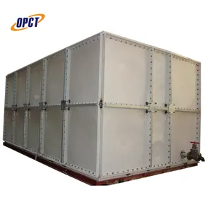 5000 liters frp fiberglass water storage tank fire-fighting water storage tank farm application