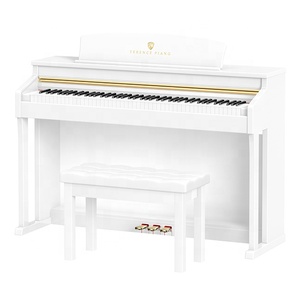 Terence E50 Người Mới Bắt Đầu Thẳng Đứng Đàn Piano Kỹ Thuật Số Với Cuốn Sách Bài Học Trẻ Em Người Lớn Thiết Kế Bền - Product Image 5