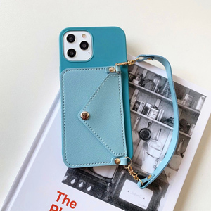 <span class=keywords><strong>2023</strong></span>เคสมือถือซิลิโคนสำหรับ fundas Para iPhone 15เคสพร้อมกระเป๋าบัตรเครดิตเคสโทรศัพท์สร้อยข้อมือโซ่ Pochette - Product Image 4