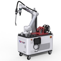 Robot collaboratif de soudage laser avec vision haute précision et algorithmes d'IA pour le positionnement des points de soudure