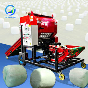 Enrouleur de balles de foin rondes OCEAN pour moteur diesel, mini-tracteur portatif, ensileuse de foin et de paille - Product Image 1