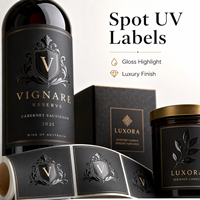 Étiquettes personnalisées en feuille d'argent imperméables, autocollants métalliques de luxe à froid avec logo personnalisé pour bouteilles de vin, cosmétiques, boîtes haut de gamme, rouges à lèvres