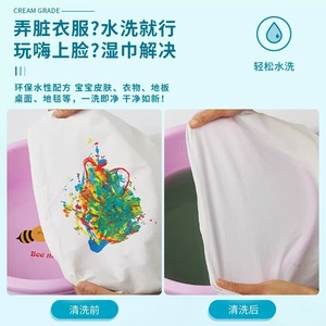 Peinture au doigt lavable pour enfants Peinture au doigt sûre et non toxique pour les tout-petits de 1 à 6 ans Fournitures d'art pour tout-petits Peinture à la <span class=keywords><strong>gouache</strong></span> - Product Image 4