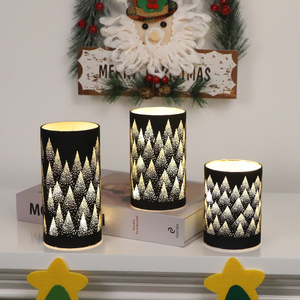 מיקרו וינטג 'מיקרו-אורות בוהקים זכוכית גבוהים זול אדות חג המולד זכוכית קישוטי זכוכית - Product Image 4