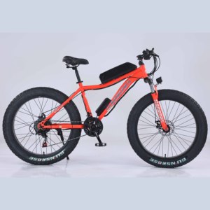 Vélo de montagne électrique à suspension intégrale pas cher, 26 pouces, 500 W, 48 V, pneus larges - Product Image 3