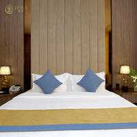 Foshan Supplier Custom ized Hotel Luxus Schlafzimmer Zimmer möbel mit 3 5 Sterne Hotel möbel Schlafzimmer Sets