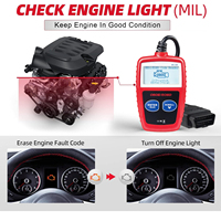 Nuevo Escáner OBD2 MS309 Herramienta de Diagnóstico Automotriz de 12V Lector de Códigos de Motor de Coche Herramienta de Diagnóstico Eficiente