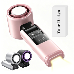 Ventilateur portable rechargeable USB-C pliable à 180 degrés, charge rapide en 1,5h, idéal pour les voyages - Product Image 1