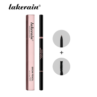 Crayon à sourcils ultra-fin Lakerain, pour une définition facile de la forme idéale des sourcils, avec un pinceau intégré, longue tenue, naturel et lisse