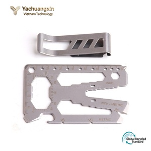 Carte multi-outils en acier inoxydable 10 en 1, outil de poche portable pour le camping, la randonnée, toutes saisons - Product Image 4