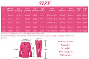 Conjuntos de Uniformes Médicos de Manga Larga para Doctor y Enfermera, Chaqueta Tipo Cárdigan con Botones a Presión para Hospital y Clínica, Uniformes Unisex de Poliéster y Elastano - Product Image 6