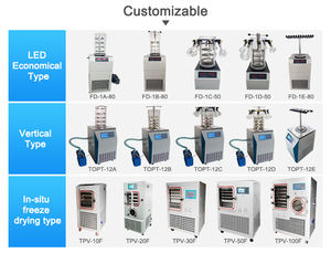 TOPT-10D vente en gros machine de lyophilisation de séchage de peptides de laboratoire sous vide machine de lyophilisateur - Product Image 3