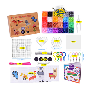 ชุดกล่องลูกปัดเพอร์เลอร์ 24 สี ขายส่ง ของเล่น DIY ลูกปัดฮามะ ของเล่นเสริมพัฒนาการสำหรับเด็ก - Product Image 3