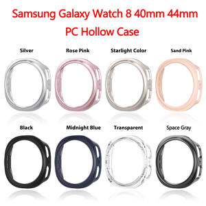 Tschick PC étui pour Samsung <span class=keywords><strong>Galaxy</strong></span> <span class=keywords><strong>Watch</strong></span> 8 40mm 44mm accessoires cadre creux protection dur pare-chocs montre 8 40mm 44mm couverture - Product Image 2