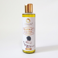 Sérum, Crème, Huile, Lotion Gluthathion Éclaircissante Rapide Haute Qualité 4 en 1, Kit Éclaircissant Gluthathion Marque Privée Unisexe