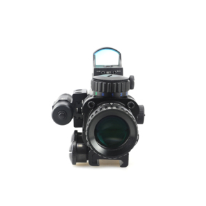 Lăng kính quang học Phạm vi 4x32 kết hợp với HD107 Red Dot Sight và jg5 màu xanh lá cây con trỏ laser Sight cho săn bắn ngoài trời thể thao - Product Image 3